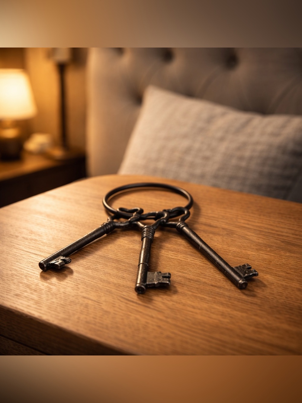 Vintage Style Metal Skeleton Key Set